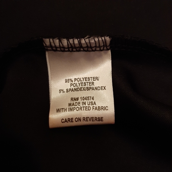 Black Scallop Dress - Picture 5 of 7